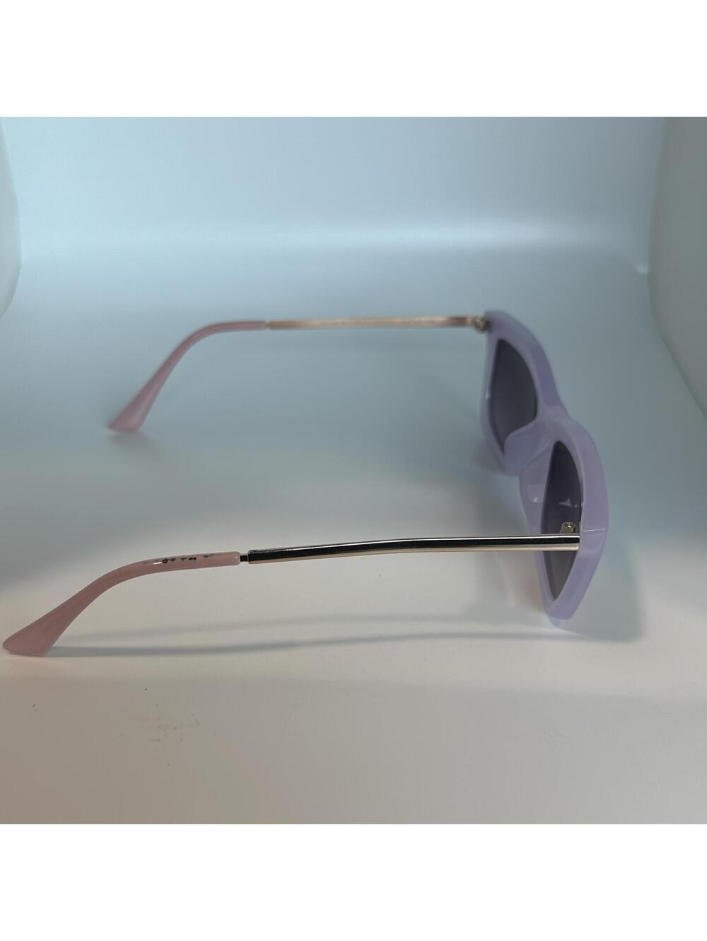 A.J. Morgan Purple Rectangular Sunglasses - Picture 8 of 9